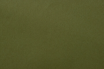 濃い抹茶色の和紙の背景テクスチャー　Dark matcha green Japanese paper background texture