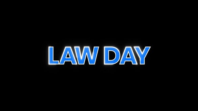 Celebrate Law Day with this dynamic animation. Perfect for legal professionals, schools, and civic organizations. Ideal for promoting awareness and understanding of the law's role in society.