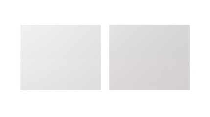 High Resolution Textures Smooth and Rough White Paper Surfaces for Design Projects on white and transparent Background