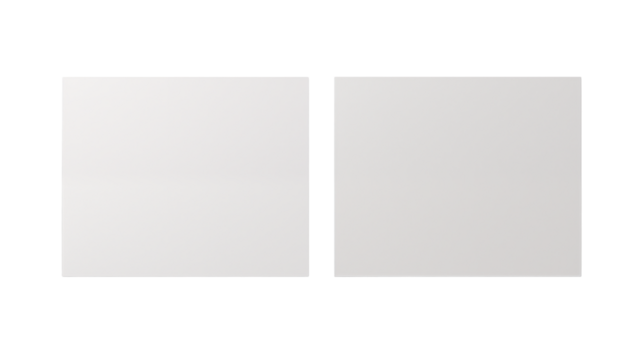High Resolution Textures Smooth and Rough White Paper Surfaces for Design Projects on white and transparent Background	
