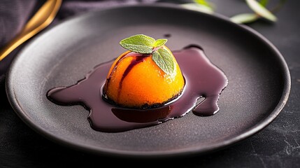 Luxurious praline chocolates. Gourmet confectionery with marshmallows and mousse, hand-made.Minimalistic design.
