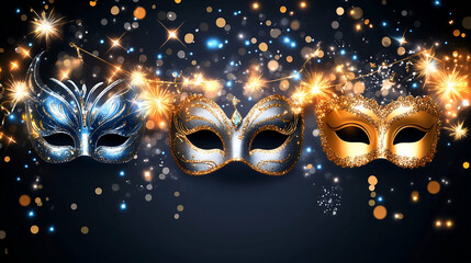 carnival mask background