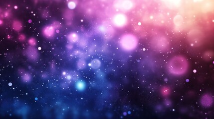 AbstractArt Abstract Cosmic Moment Lights Bokeh Background