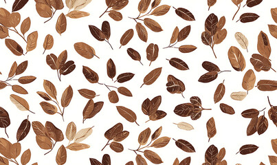 Obraz premium Coffee and accessories concept illustrations for wallpaper or advertising