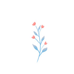 vector illustration of a flower