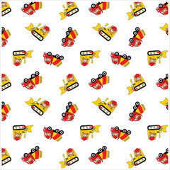 excavator pattern