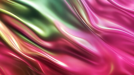 Fototapeta premium AbstractArt Abstract Wave Perspective Pink Silky Texture