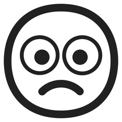 Fototapeta premium Disappointed Face 