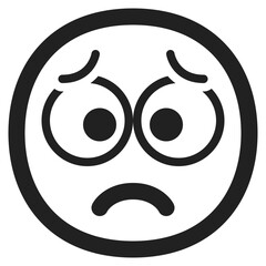 Worried Face
