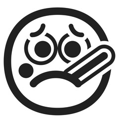 Face with Thermometer
