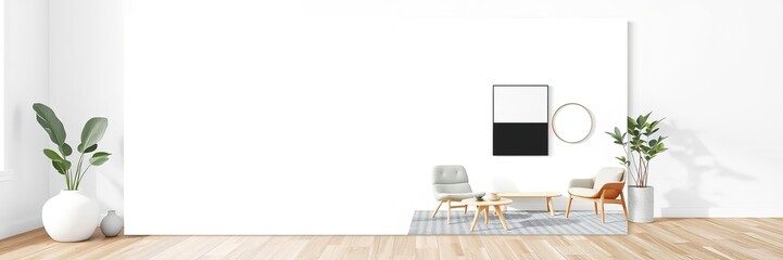Interior Design Portfolio Mockup - Modern Design Inspiration