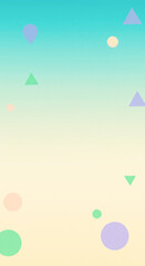 Soft Pastel Gradient Background for a Modern and Aesthetic Minimalist Look - Phone Wallpaper Theme