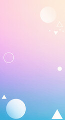 Soft Pastel Gradient Background for a Modern and Aesthetic Minimalist Look - Phone Wallpaper Theme
