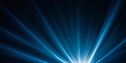 Blur rays light motion blue white flare leak dark. A bright spotlight shines through the darkness. Blue light rays & dust particles. Magic defocused background. Bright abstract background,artistic,45
