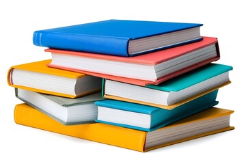 Stack of Colorful Books