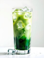 Refreshing Mojito in a Tall Glass