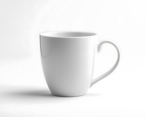 Fototapeta premium White Ceramic Mug