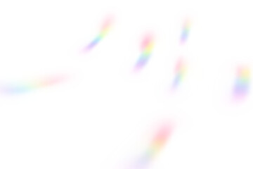 Rainbow Light Leak Overlay