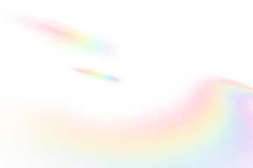 Rainbow Light Leak Overlay