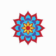 Traditional Mandala Art Design on White Background – Intricate & Elegant