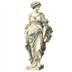 Obraz premium An ancient Anphrodite painting art sculpture.