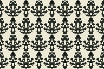 Ethnic abstract ikat fabric artwork with seamless patterns, combining tribal, indigenous and Mexican embroidery with Aztec geometric motifs. Ideal for rugs, wallpapers, throws, fabrics and clothing.