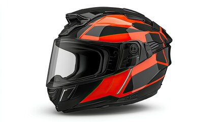 Brand-new modular motorcycle helmet with an innovative flip-up visor, displayed against a bright white background.