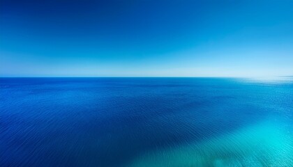 Obraz premium blue sea and sky
