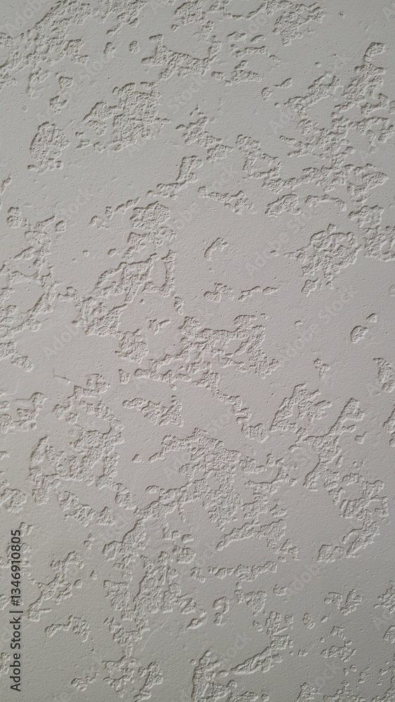 Poster close view of a textured wall illustrating intricate patterns and design created by plastering techn