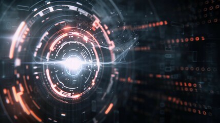 Obraz premium Glowing digital lock symbolizing AI copyright protection with binary code, representing cybersecurity, data privacy, and intellectual property concepts in modern technology.