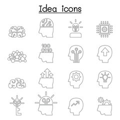 Idea & Creative icon set