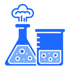 Chemical Reaction  Icon Element For Design	