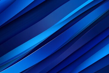 Fototapeta premium A modern 3D abstract backdrop with blue geometric elements