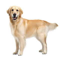 English Cream Golden Retriever AI Generated Image