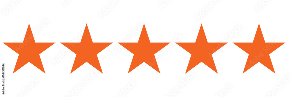 Wall mural stars icon