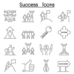 Fototapeta premium Success icon