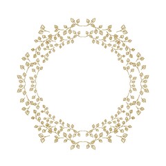 vintage floral frame