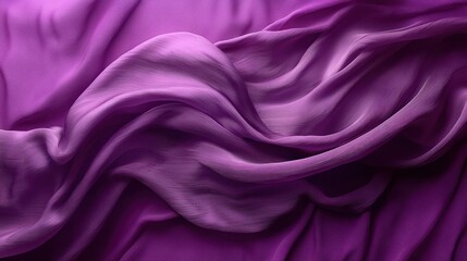 Obraz premium Purple fabric drapes