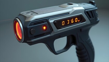 Future technology laser gun