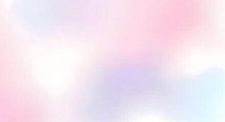 A soft, pastel watercolor wash blending pink, lavender, and pale blue hues with subtle texture, Ai Generated