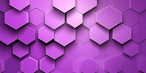 Abstract purple honeycomb pattern offers depth and dimensional sophistication