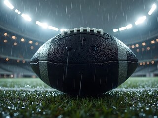 American football dramatic image.