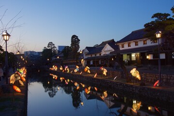 倉敷美観地区　春宵まつりの一日