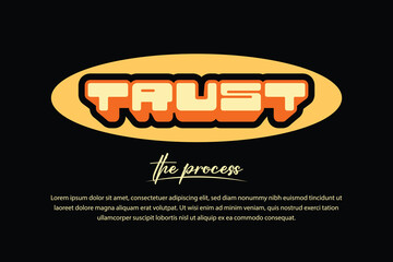 Retro style t shirt design, modern streetwear design