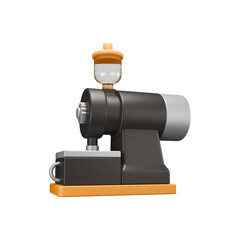 Professional coffee grinder machine