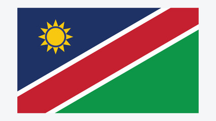 NAMIBIA Flag with Original color