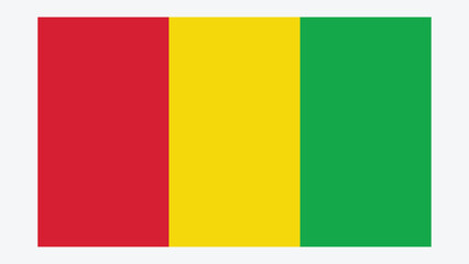 GUINEA Flag with Original color