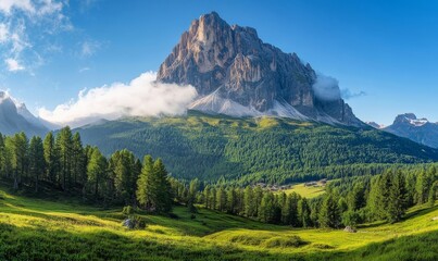 Fototapeta premium mountain landscape in the alps
