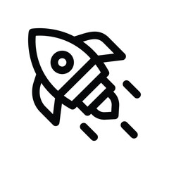start up line icon. Clean and minimalist vector icon for websites, mobile apps, presentations, and logos. Fully scalable and customizable for any project.