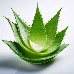 Aloe Vera isolated on white background